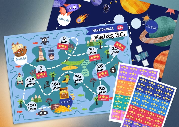 Maraton Baca: Bangun Semangat Literasi Lewat Tantangan Kelas yang Seru